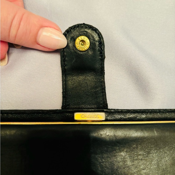 🌙CHANEL Timeless CC Caviar long Wallet ~ 7 x 4, pre-loved, Authentic - Picture 6 of 16